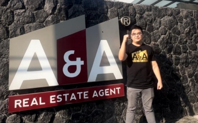 Dokumentasi potret salah satu marketing A&A