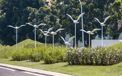Pemandangan di Citraland Surabaya (citralandsurabaya.com)