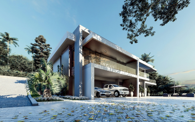 Contoh Desain Rumah Posisi Hook (Unsplash.com)