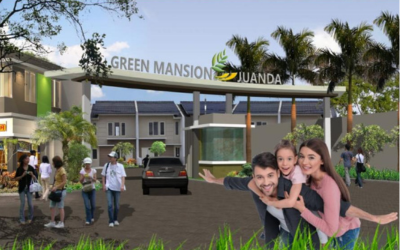 Gambar Front Gate Green Mansion Juanda 