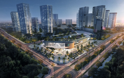Ilustrasi Area Radial Road Citraland Surabaya (Foto: citralandsurabaya.com)