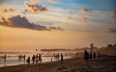 Pantai di Bali.