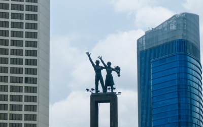 Patung Selamat Datang.