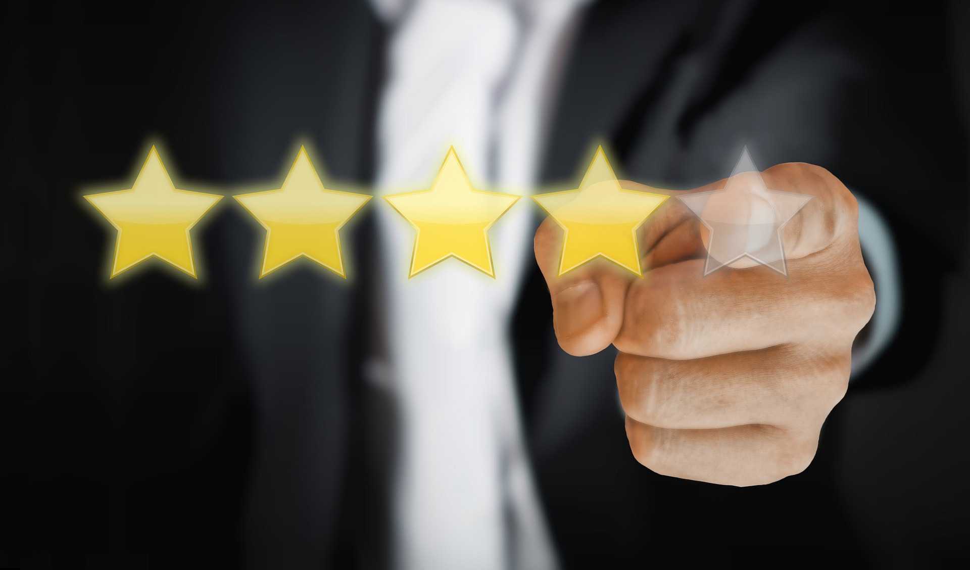 Ilustrasi rating bintang 4
