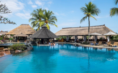 Tempat penginapan di Bali.