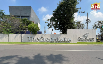 The Greenlake, salah satu cluster di Citraland Surabaya.