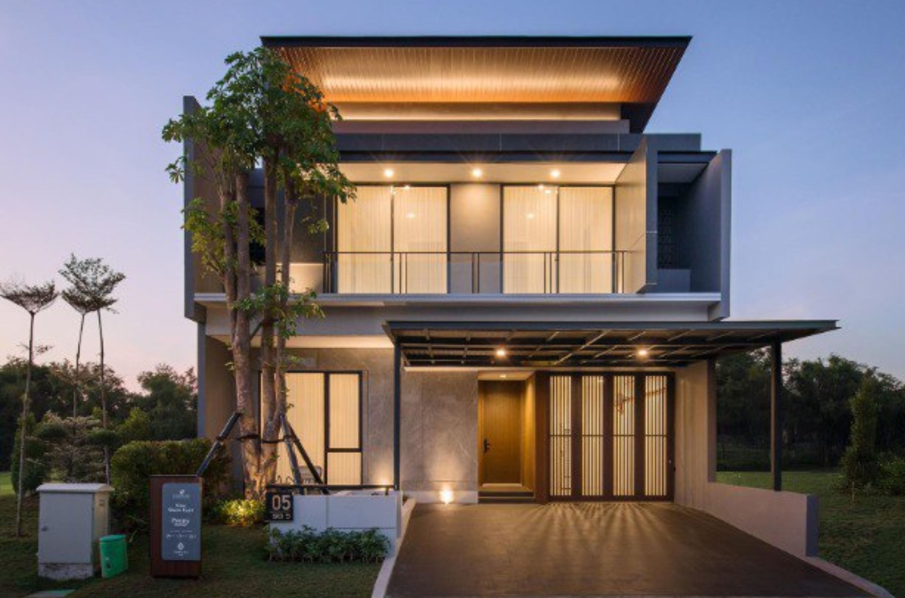 Cluster Stone Gate Park Citraland, Rumah Baru Konsep Tropical Modern