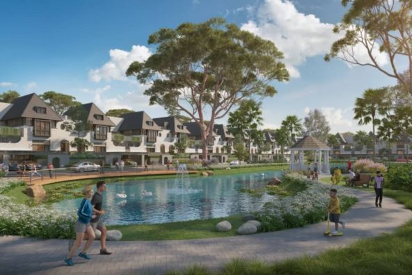cluster lakeview, perumahan citragarden sidoarjo