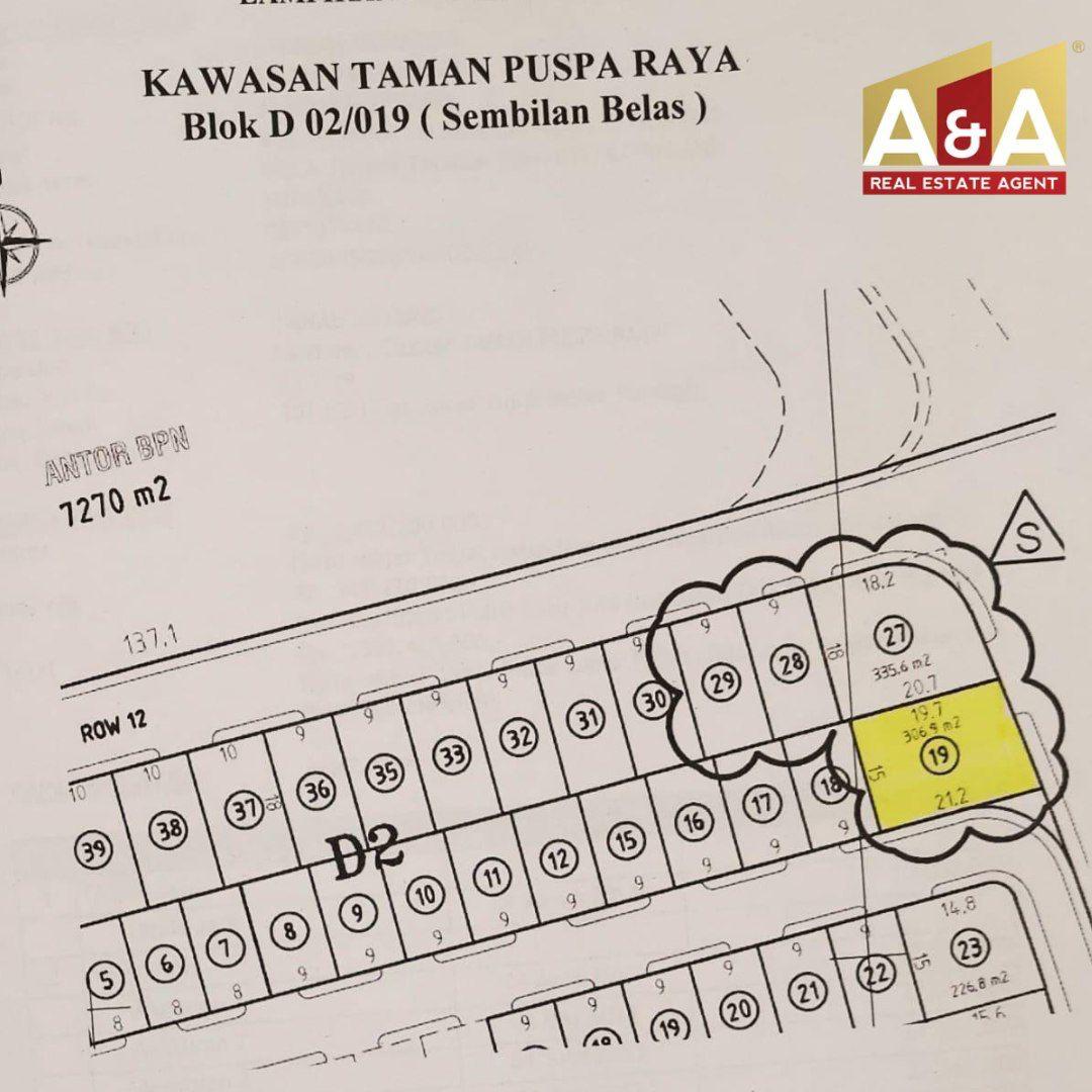 Dijual Tanah di Taman Puspa Raya Citraland Surabaya Barat - Thumbnail 2