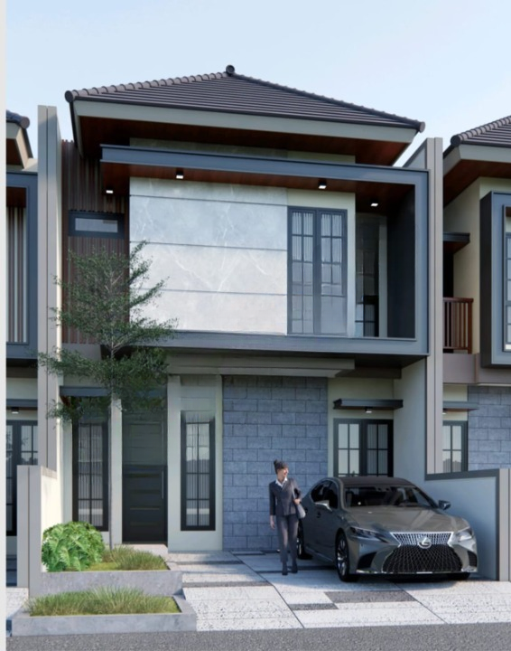 Dijual Rumah Gress Modern Minimalis di Baruk Utara Surabaya Timur - Image 1