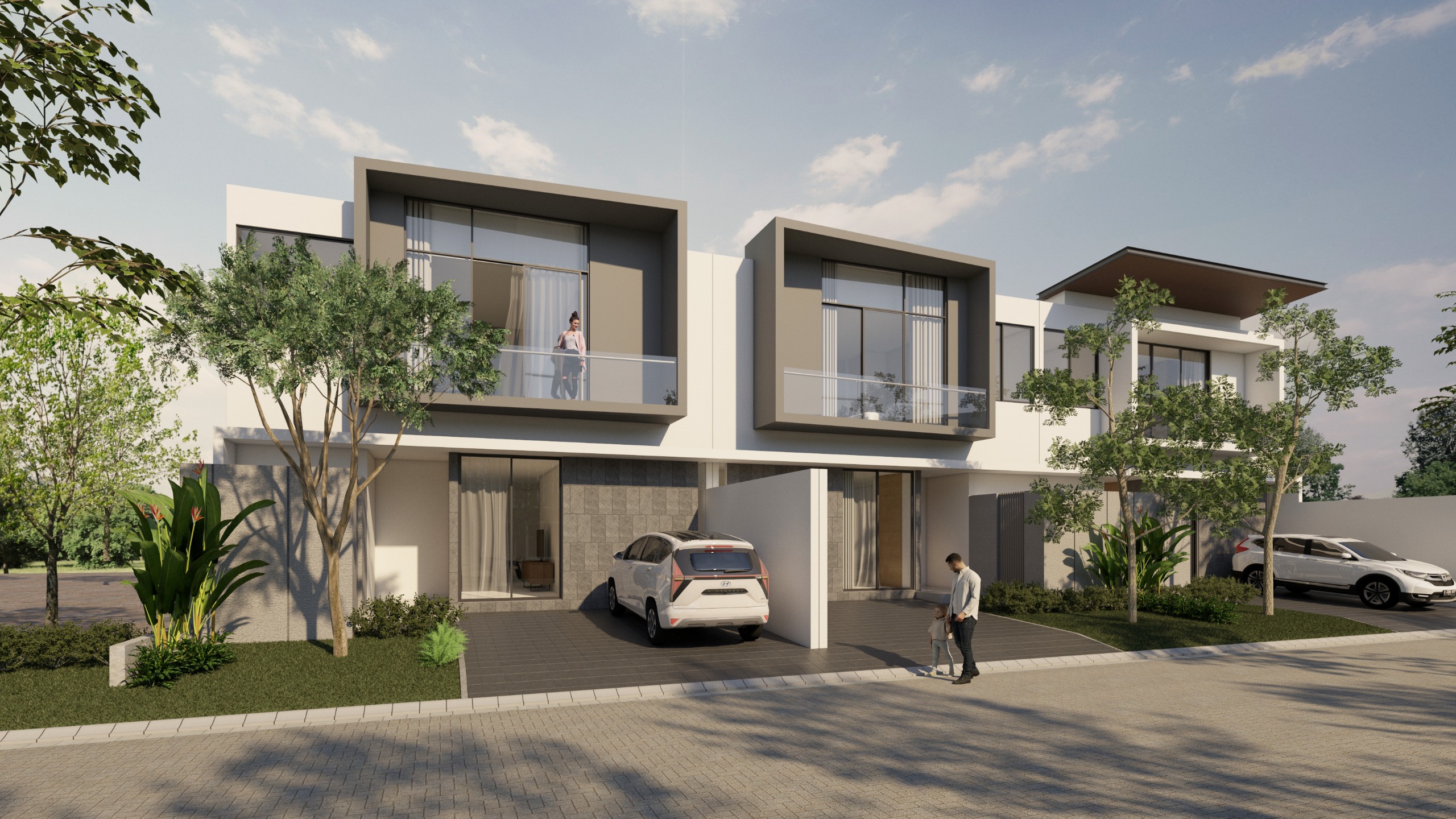 Jual Rumah Modern di Park Avenue Dian Istana Surabaya - Image 1