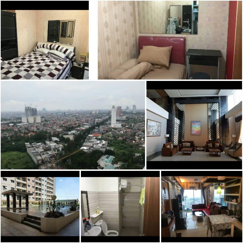 Dijual/Disewakan Apartemen 2 BR Puncak Bukit Golf Surabaya Barat - Image 1