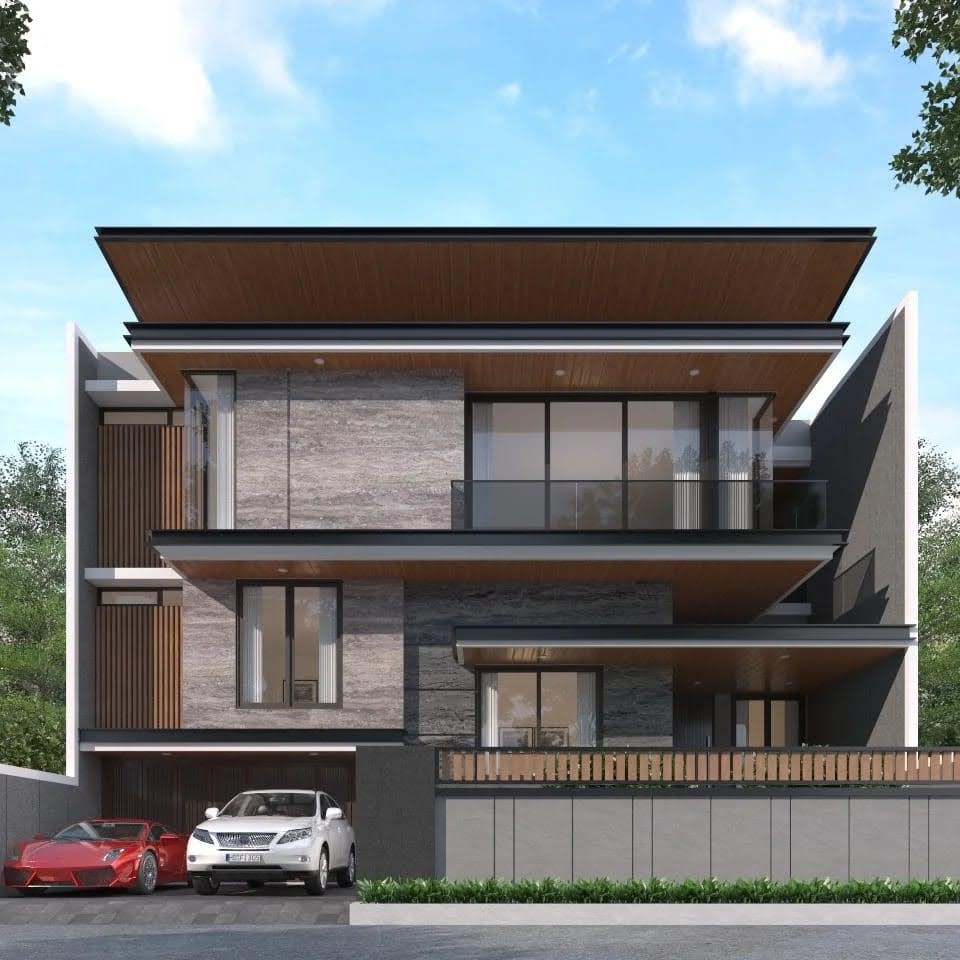 Dijual Rumah Mewah Modern Tropis di Bukit Telaga Golf Citraland Surabaya Barat - Image 1