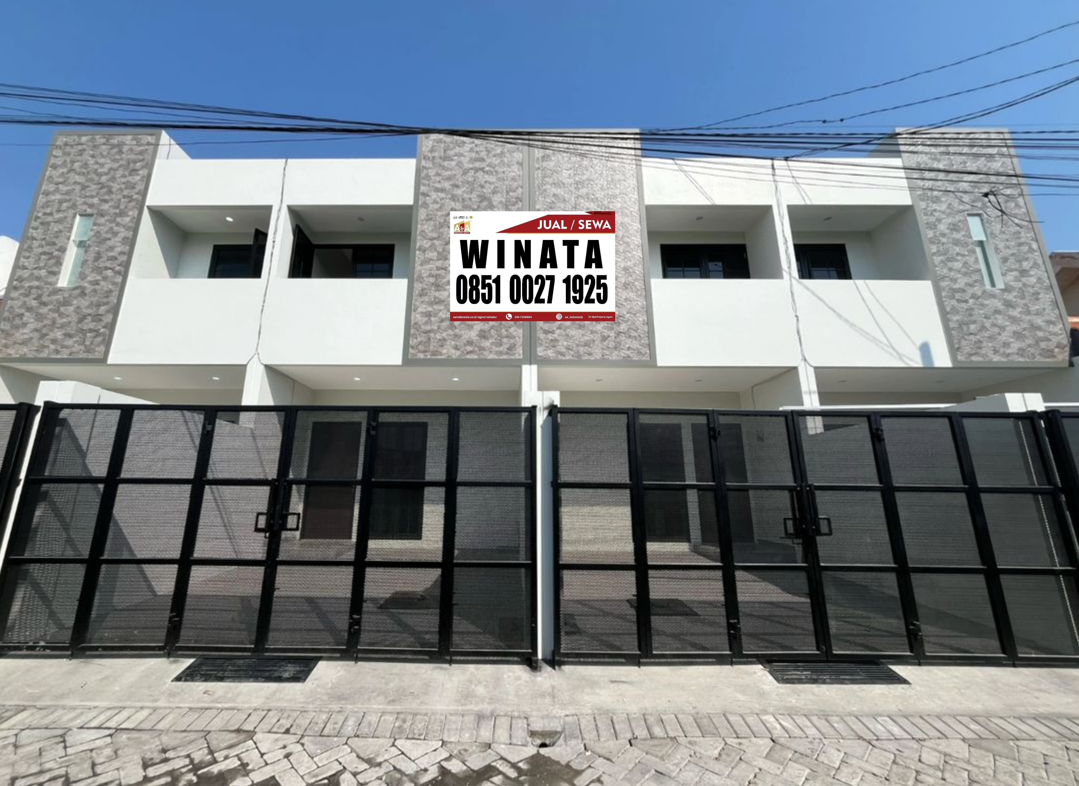Dijual Rumah Baru Murah 1 M an di Setro Timur Surabaya Timur - Image 1