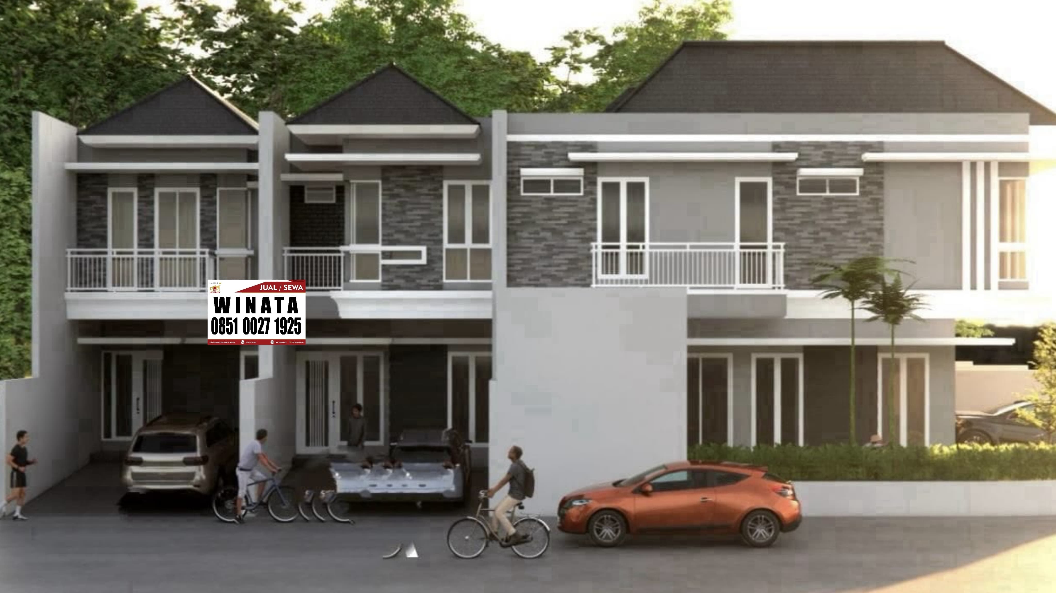 Dijual Rumah Baru 2 Lantai Elegan di Jemursari Selatan Surabaya Selatan - Image 1