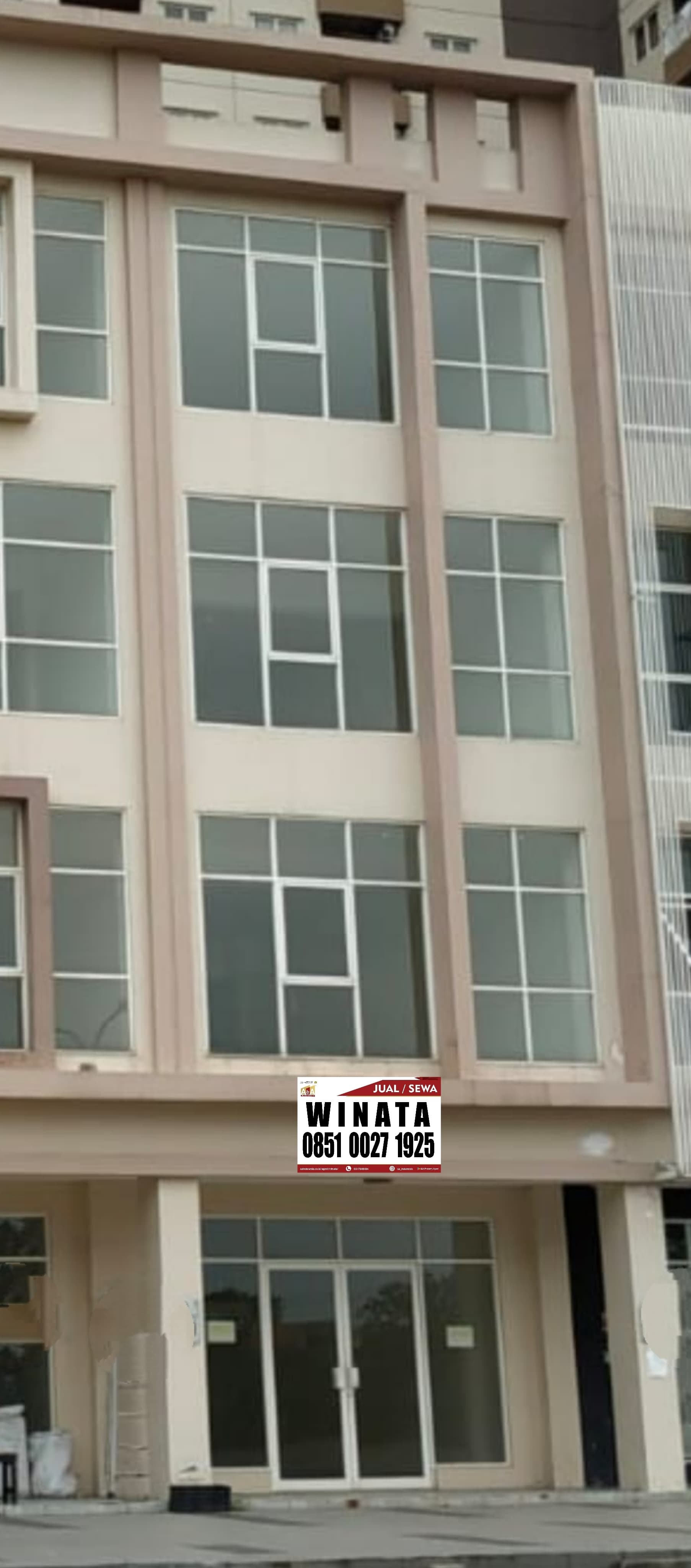 Disewakan Ruko Modern di Apartemen Puncak Dharmahusada Surabaya Timur - Image 1