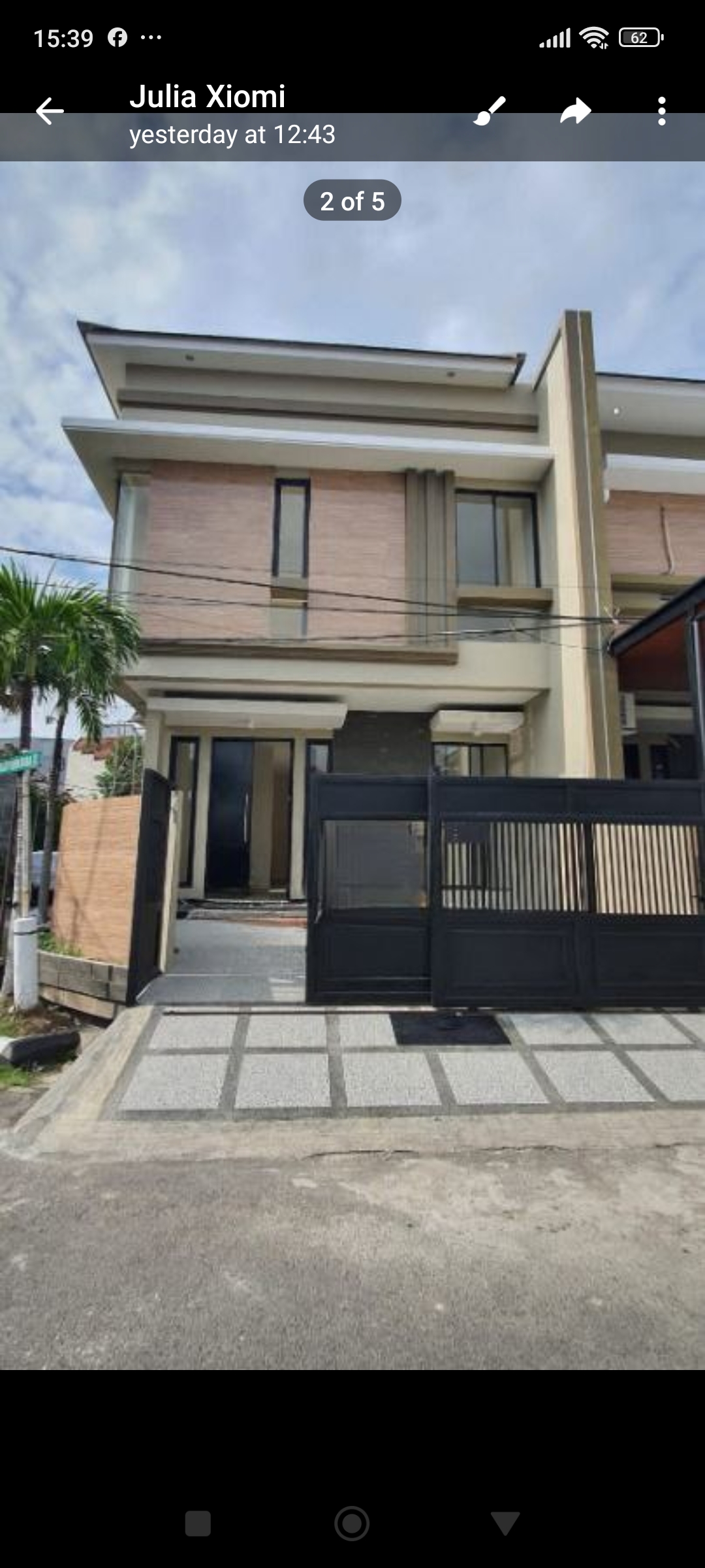 Dijual Rumah Mewah Baru 2 lantai di Sutorejo Prima Surabaya Timur - Image 1