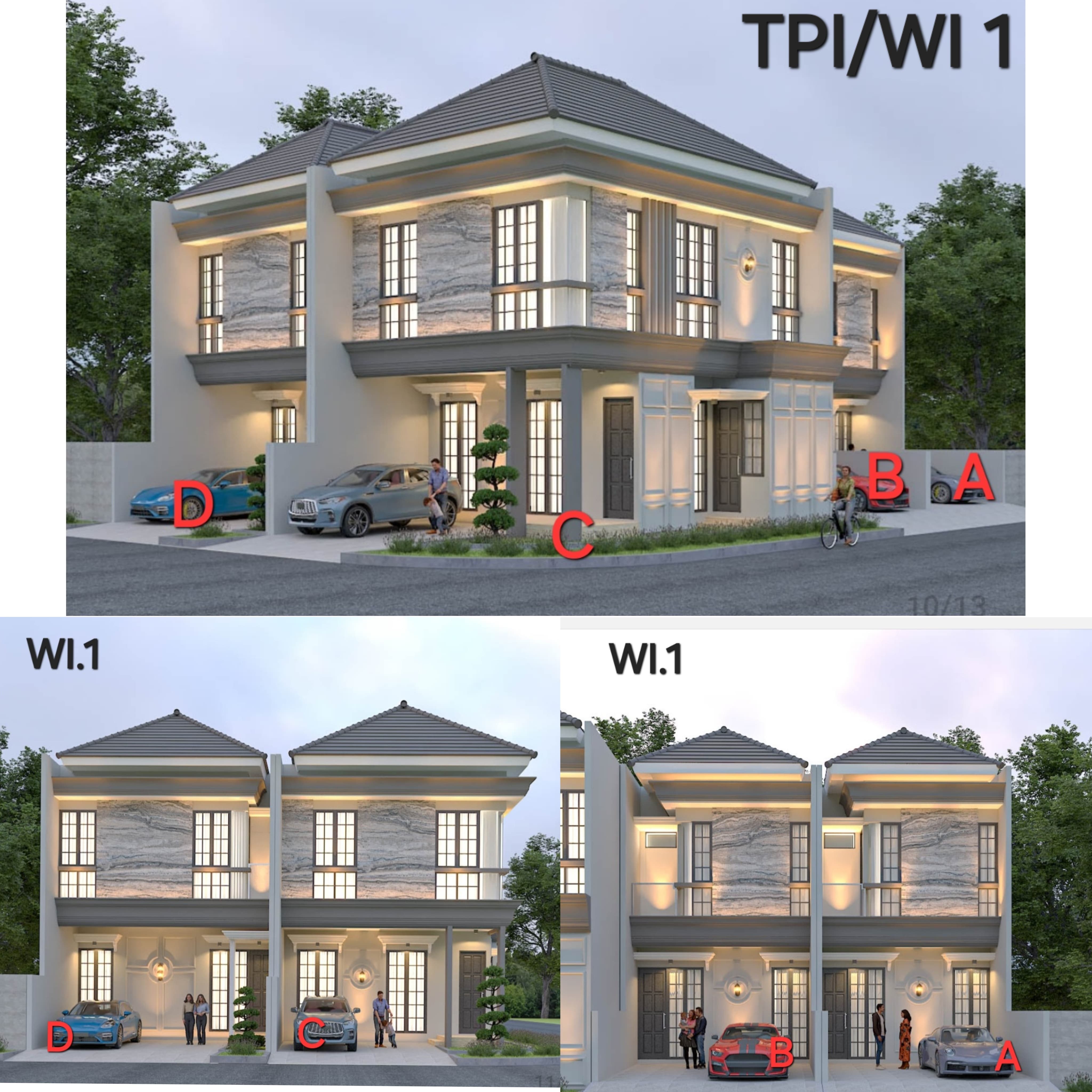 Jual Rumah Minimalis 2 Lantai Surabaya Barat - Image 1