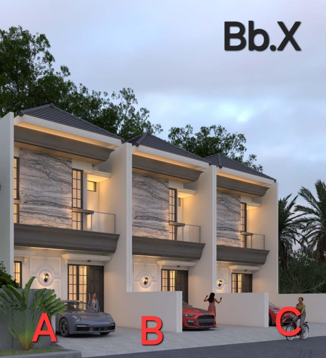 Jual Rumah 2 Lantai Minimalis Murah Baruk Barat Lokasi Surabaya Timur - Image 1