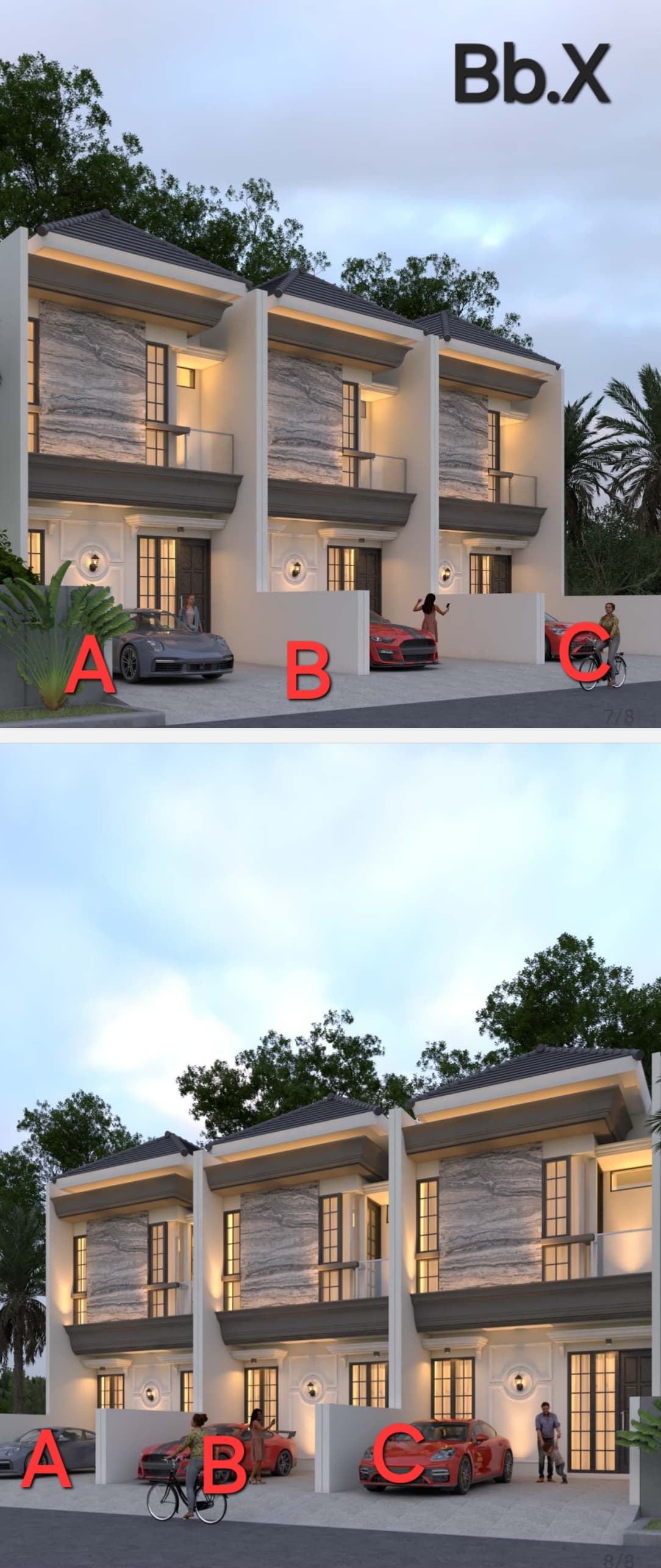Jual Rumah Minimalis 2 Lantai di Baruk Barat Surabaya Timur - Image 1