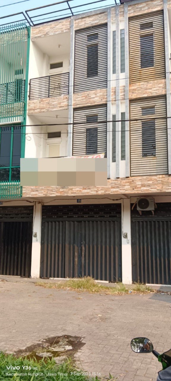 Dijual Lelang Ruko Murah Strategis Pandugo Surabaya Selatan - Image 1