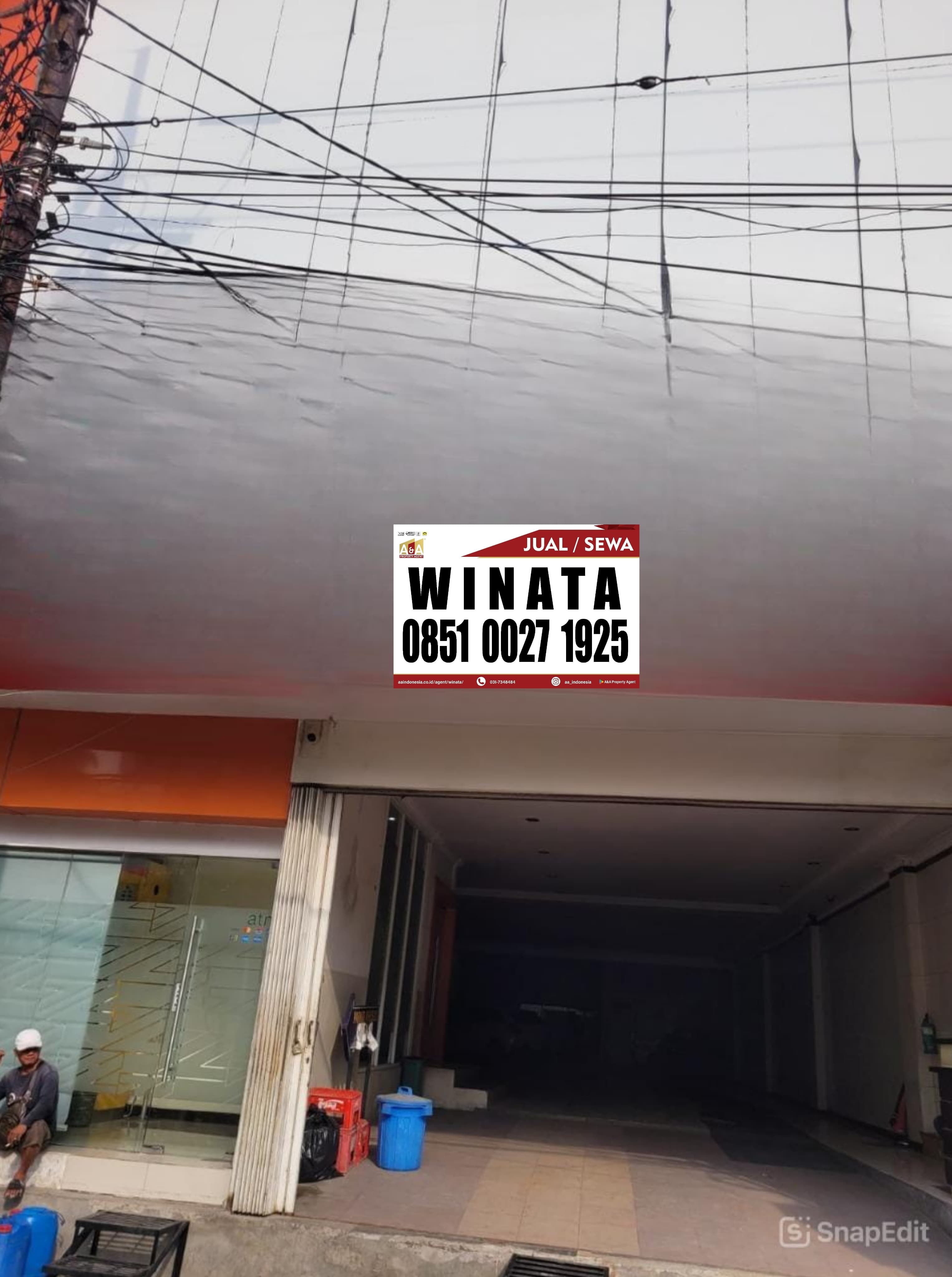 Sewa Ruko 3 Lantai Murah Lokasi Strategis Surabaya Pusat - Image 1