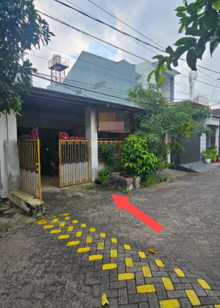 Jual Lelang Rumah Lokasi Strategis Dekat Tol di Darmo Indah Timur Surabaya - Image 1