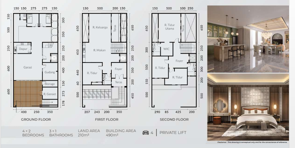 Dijual Rumah Mewah Baru di Grand Peninsula Park Surabaya Timur - Thumbnail 2