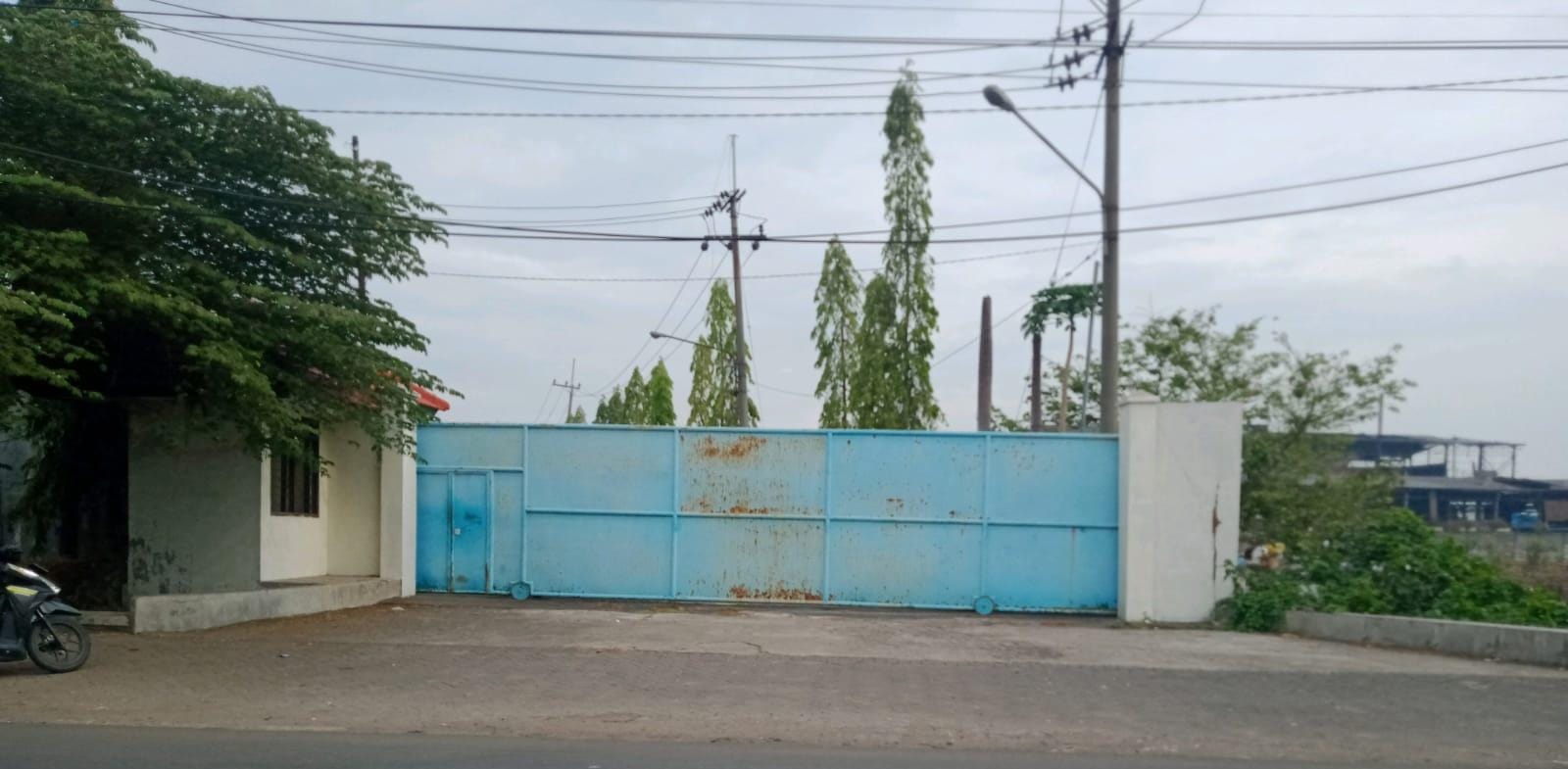 Jual Murah Lahan Bekas Pabrik Lokasi Strategis Nol Jalan Provinsi Jetis Mojekerto - Image 1
