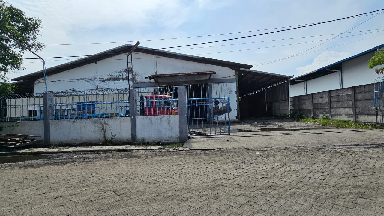 Dijual Lelang Gudang Murah Lokasi Komersial Strategis Margomulyo Indah Surabaya Barat - Image 1
