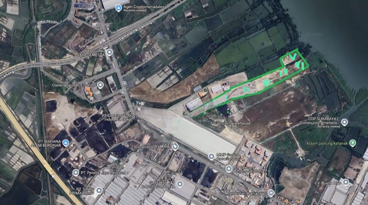 Disewakan Lahan Basecourse Strategis di Jalan Tambak Osowilangun Surabaya Barat - Thumbnail 2