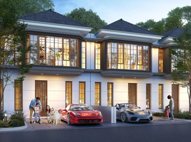 Dijual Rumah Baru Modern di Wellington Park Sidoarjo - Image 1