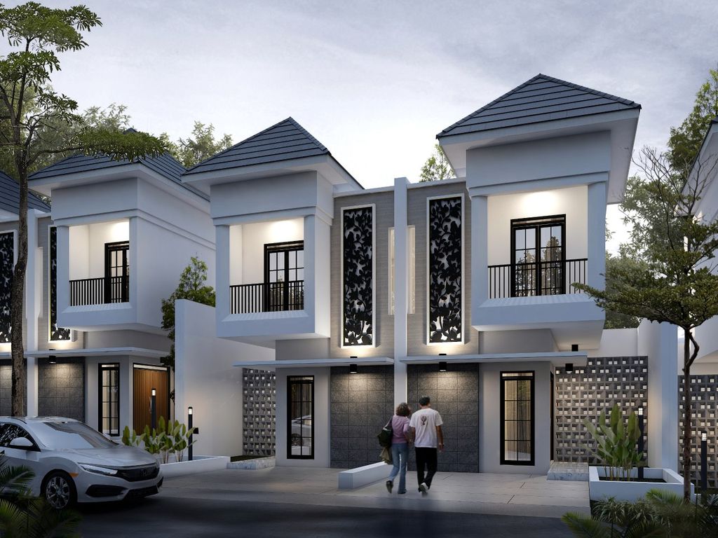 Dijual Rumah Baru Konsep Villa di Aurapark Malang - Thumbnail 3