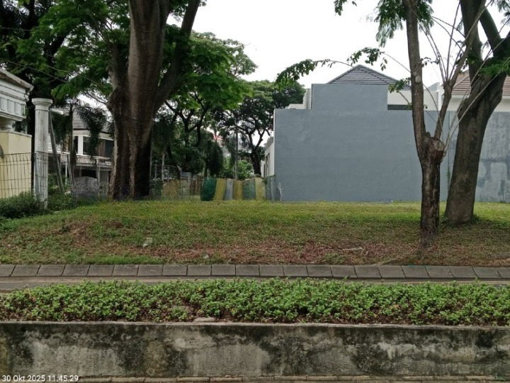 Dijual Kavling Tanah Di Luar Cluster Raffles Garden Citraland Surabaya Barat - Image 1