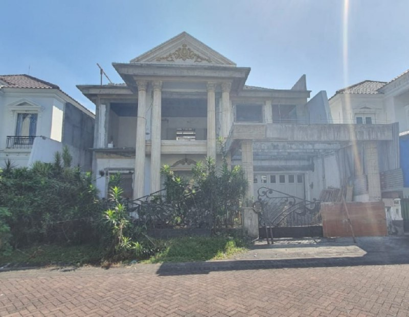 Dijual Lelang Rumah Mewah di Wisata Bukit Mas Surabaya Barat - Image 1