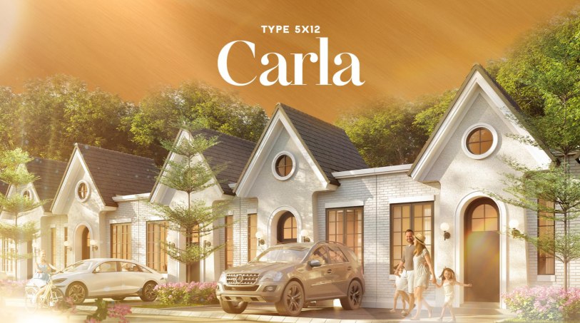 Dijual Rumah Baru Modern di South Houston Mansion Nine Surabaya Barat - Image 1