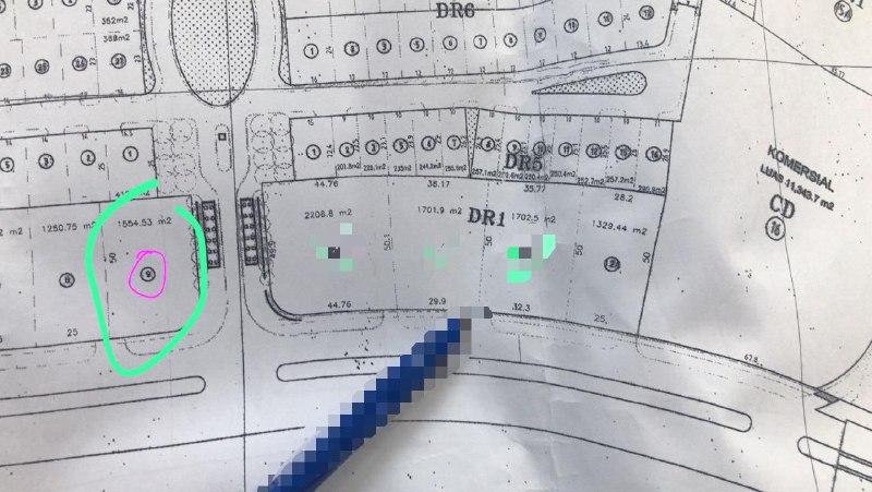 Dijual Tanah Kavling Komersial di Raya Diamond Hill Citraland Surabaya Barat - Image 1
