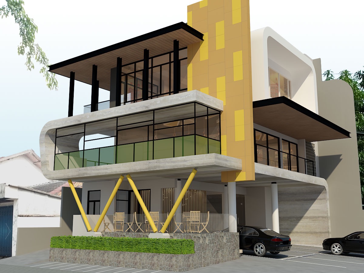 Dijual/Disewakan Gedung 3 Lantai Mewah di Raya Mulyosari Surabaya Timur - Thumbnail 2