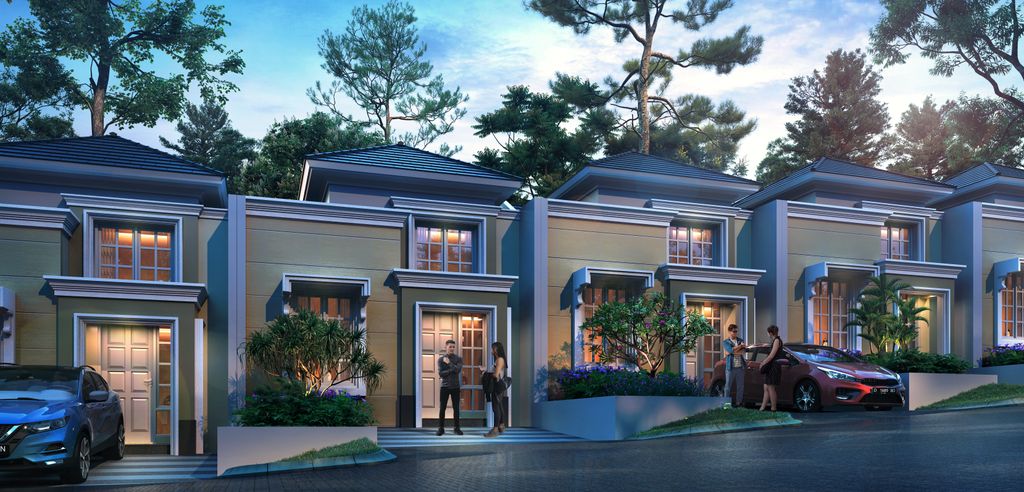 Dijual Rumah modern di Cluster Spring Dale Citra Garden Malang - Image 1