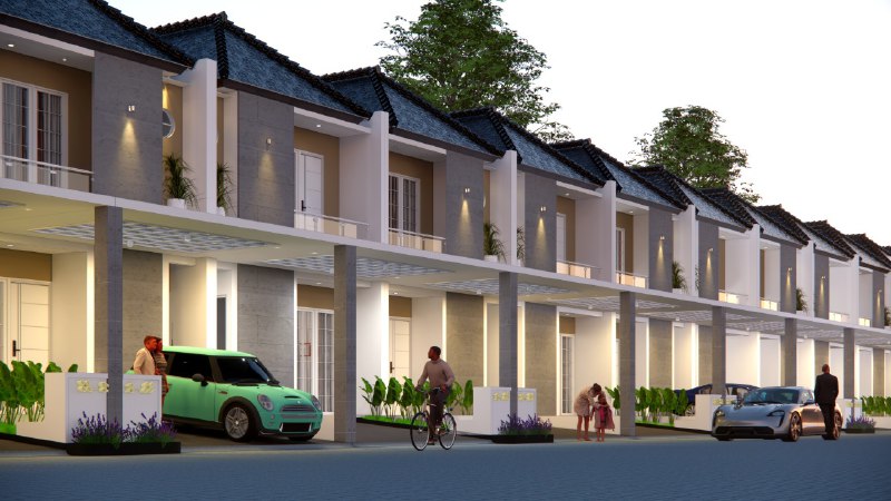 Dijual Rumah Baru Strategis di Grand Nature Residence Sidoarjo - Image 1