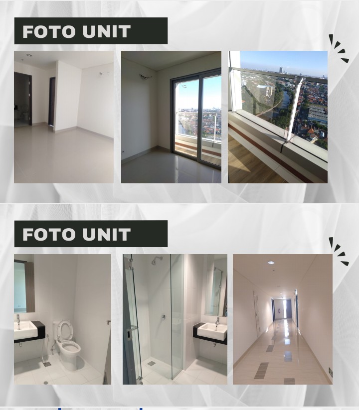 Dijual Unit Apartemen 1BR di Praxis Jl. Sono Kembang Surabaya Pusat - Thumbnail 2