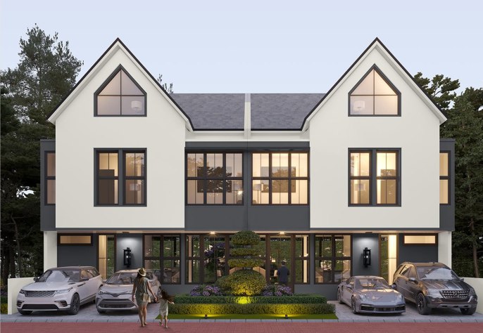 Dijual Rumah Lokasi Strategis di The White House Extension Dian Istana Surabaya Barat - Image 1