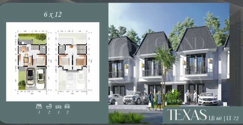 Dijual Rumah Baru Modern di Grand Amartha Safira Sidoarjo - Thumbnail 2