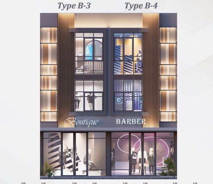 Dijual Ruko Modern di Baverly Shopping Arcade Pakuwon City Surabaya Timur - Image 1