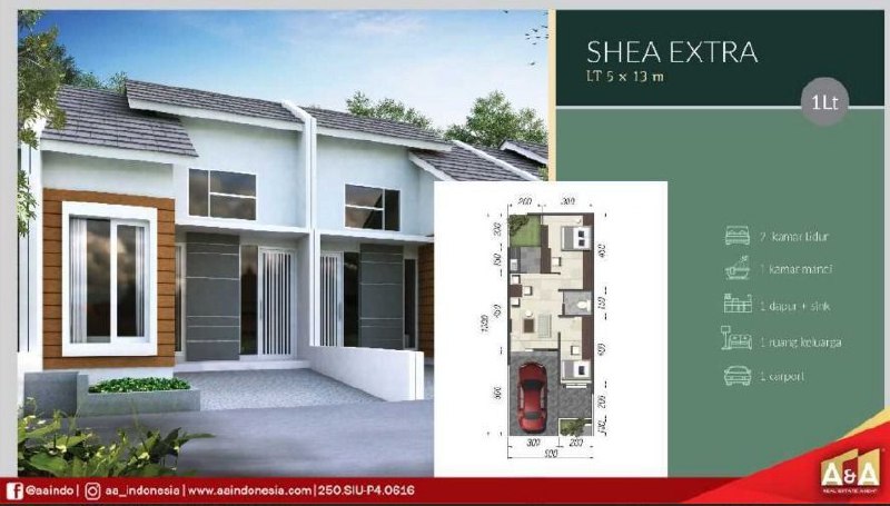 Dijual Rumah Strategis Baru Gress Jade Hamlet Cluster Silver Surabaya Barat - Image 1