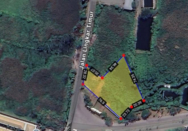 Dijual Tanah Nol Jalan Raya Lingkar Timur Sidoarjo - Image 1