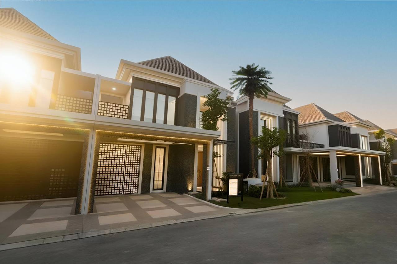 Dijual Rumah Baru di Cluster Belvedere Pakuwon Indah Surabaya Barat - Image 1