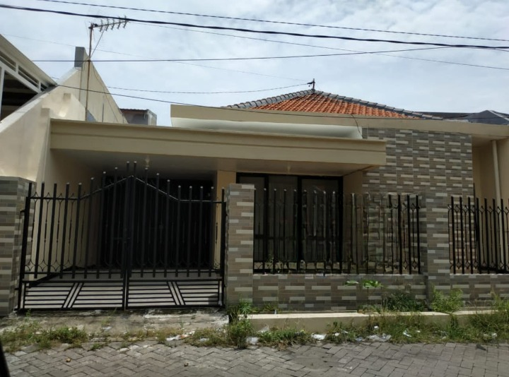 Dijual Rumah 1 Lantai Siap Bangun di Lebak Indah Surabaya Timur - Image 1