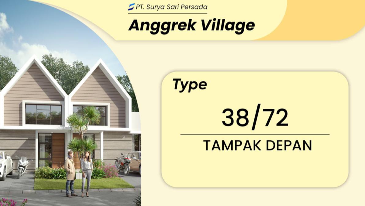 Dijual Rumah Baru Modern di Anggrek Village Sidoarjo - Image 1