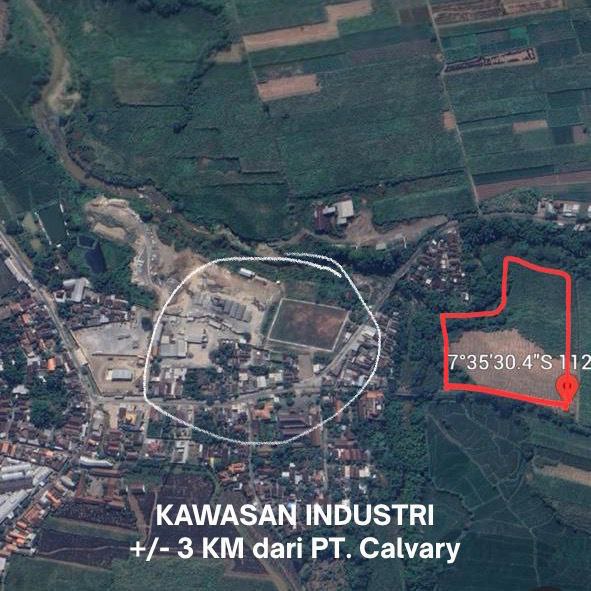 Dijual Tanah Luas di Kawasan Sumber Agung Dinoyo Jetis Mojokerto - Thumbnail 3